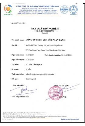 GIẤY CHỨNG NHẬN